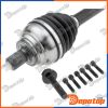Demi-Arbre de Transmission MTM gauche pour VW | NPW-VW-180, 30-1047
